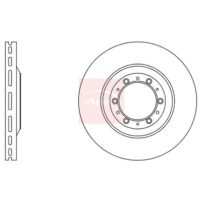 Apec Brake Disc DSK4185