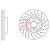 Apec Brake Disc DSK4203 thumbnail