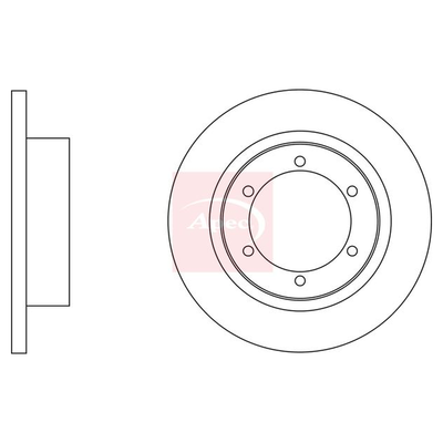 Apec Brake Disc DSK4210