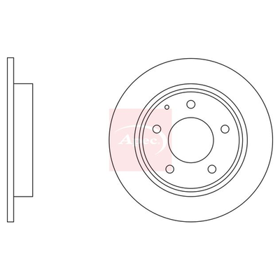 Apec Brake Disc DSK500