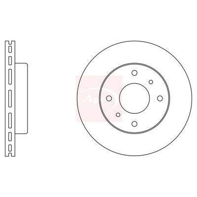 Apec Brake Disc DSK507