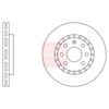 Apec Brake Disc DSK518 thumbnail