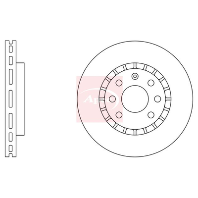 Apec Brake Disc DSK518