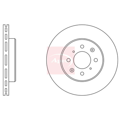 Apec Brake Disc DSK521
