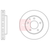 Apec Brake Disc DSK524 thumbnail