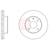 Apec Brake Disc DSK525 thumbnail