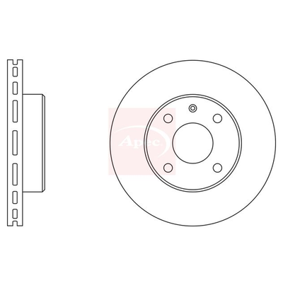 Apec Brake Disc DSK525