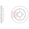 Apec Brake Disc DSK534 thumbnail