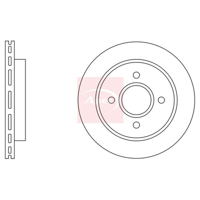 Apec Brake Disc DSK534
