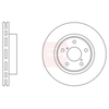 Apec Brake Disc DSK543 thumbnail