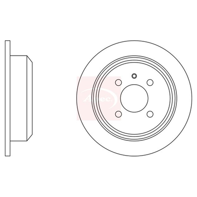 Apec Brake Disc DSK553