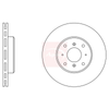 Apec Brake Disc DSK555 thumbnail