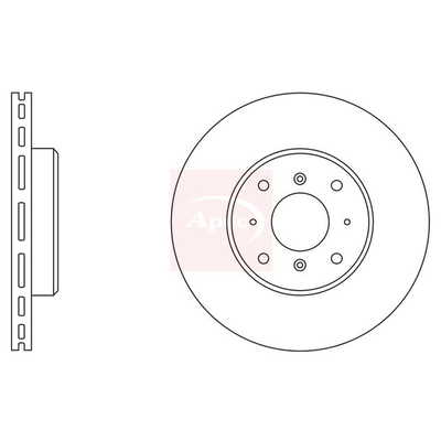 Apec Brake Disc DSK555