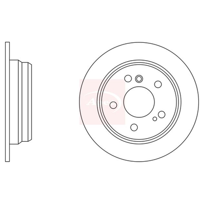 Apec Brake Disc DSK558