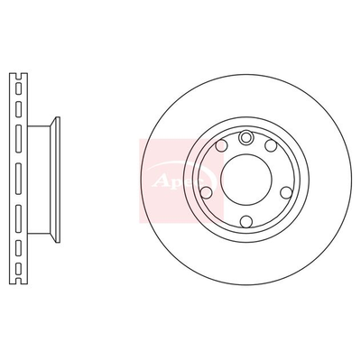 Apec Brake Disc DSK560