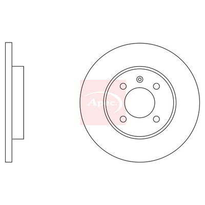Apec Brake Disc DSK575