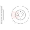 Apec Brake Disc DSK578 thumbnail