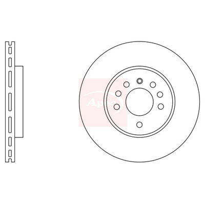 Apec Brake Disc DSK578