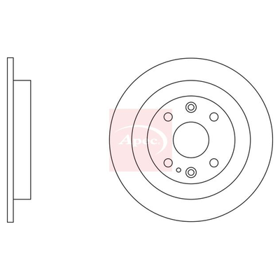 Apec Brake Disc DSK623