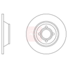 Apec Brake Disc DSK630 thumbnail