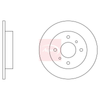 Apec Brake Disc DSK641 thumbnail