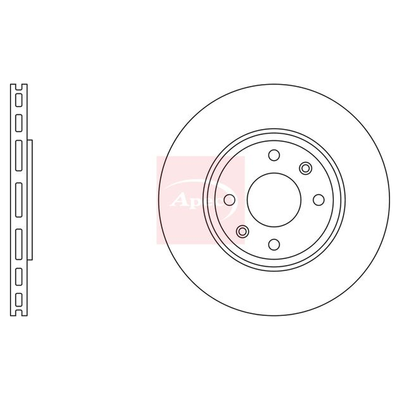 Apec Brake Disc DSK642