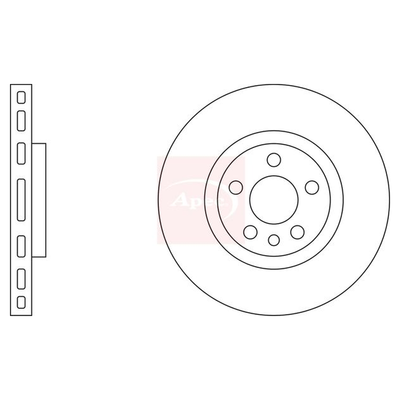 Apec Brake Disc DSK649