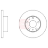 Apec Brake Disc DSK654 thumbnail