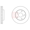 Apec Brake Disc DSK661 thumbnail