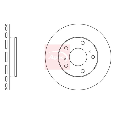 Apec Brake Disc DSK664