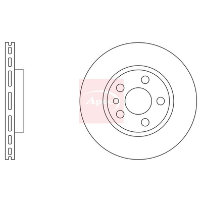 Apec Brake Disc DSK665