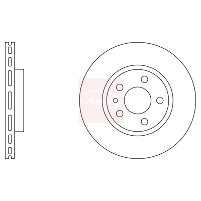 Apec Brake Disc DSK666