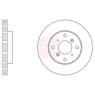 Apec Brake Disc DSK667