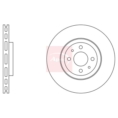 Apec Brake Disc DSK671