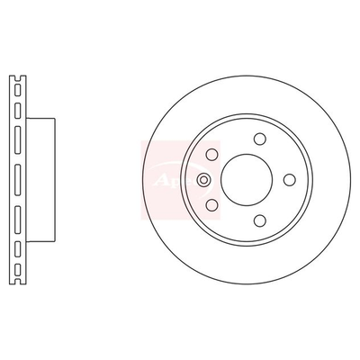 Apec Brake Disc DSK682