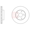 Apec Brake Disc DSK686 thumbnail