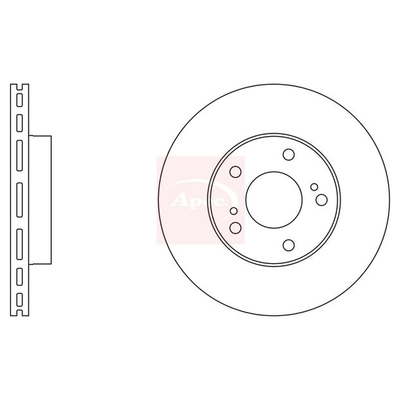 Apec Brake Disc DSK690