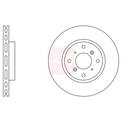 Apec Brake Disc DSK693