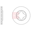 Apec Brake Disc DSK694 thumbnail