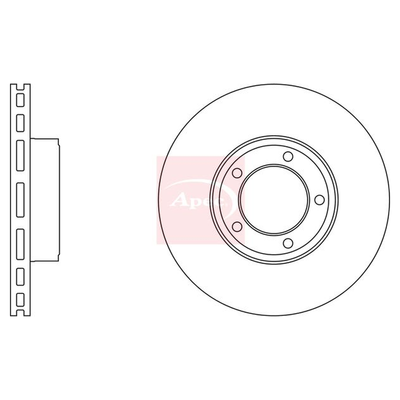 Apec Brake Disc DSK695