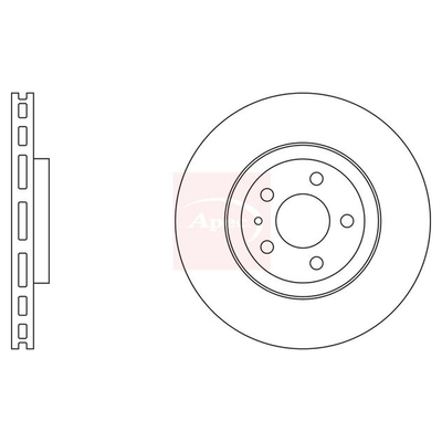 Apec Brake Disc DSK696
