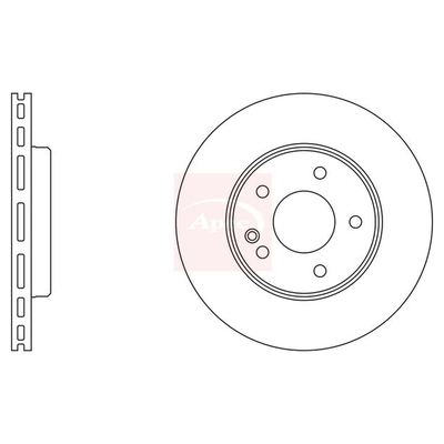Apec Brake Disc DSK697