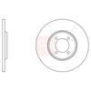 Apec Brake Disc DSK705 thumbnail