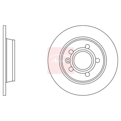 Apec Brake Disc DSK710
