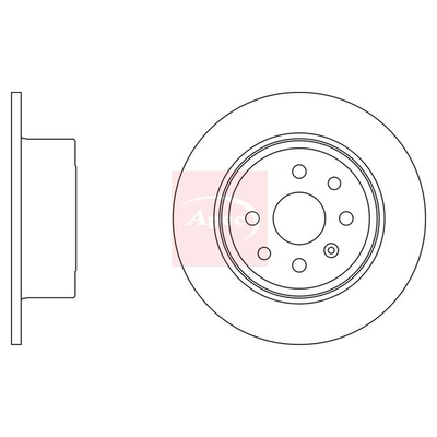 Apec Brake Disc DSK712