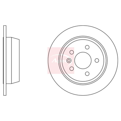 Apec Brake Disc DSK721