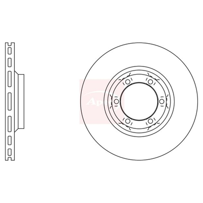 Apec Brake Disc DSK730