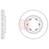 Apec Brake Disc DSK772 thumbnail