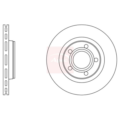 Apec Brake Disc DSK776