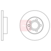 Apec Brake Disc DSK785 thumbnail